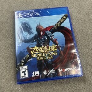 Monkey King Hero Is Back PS4 PlayStation 4 New Sealed THQ Nordic Action Game